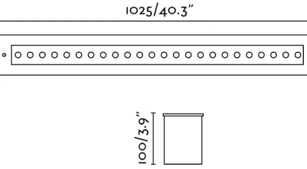 FARO 70448 - LED Kültéri beépített lámpa GRAVA LED/42W/24V IP67