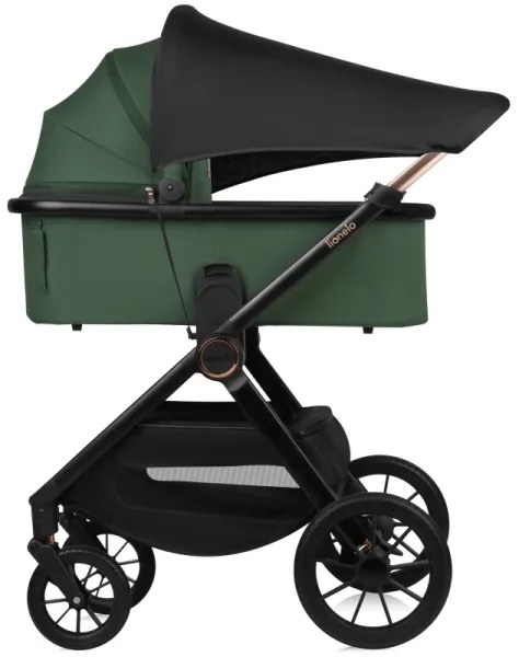 Lionelo - 2 az 1-ben kombinált babakocsi LAYLA Zöld erdő