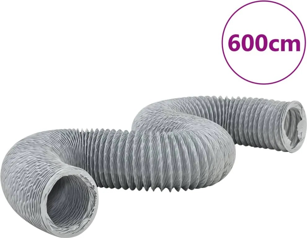 vidaXL PVC elszívócső 6 m Ø15 cm