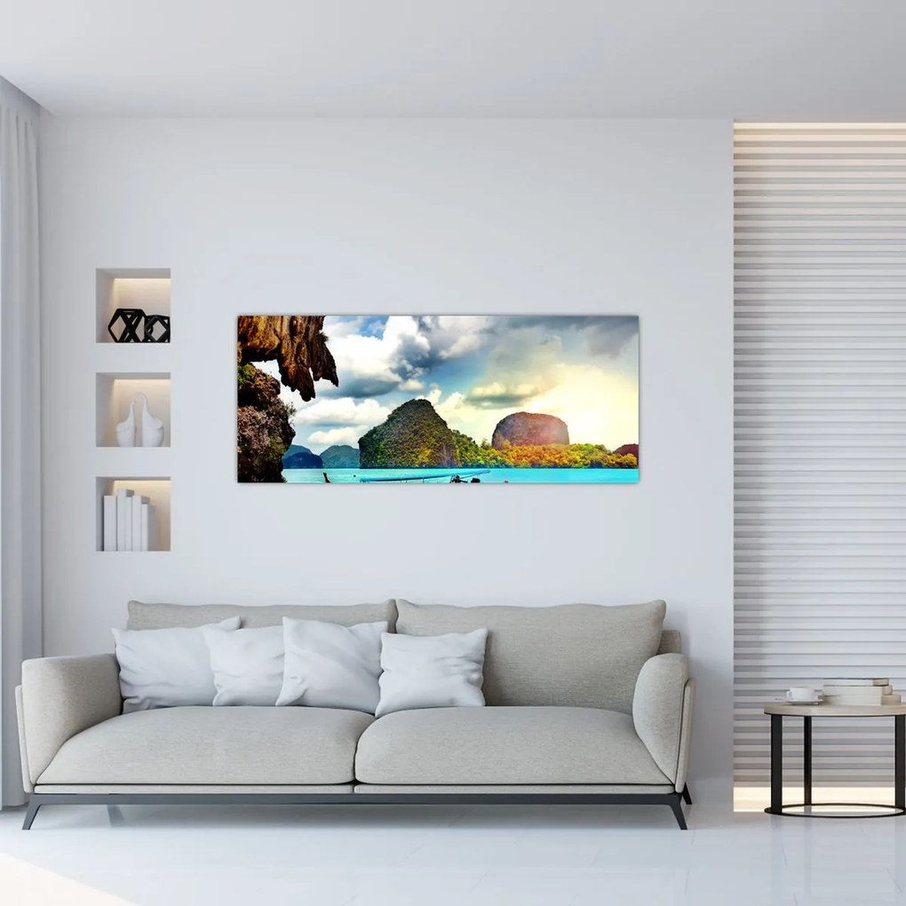 Kép - Phang Nga-öböl (120x50 cm)