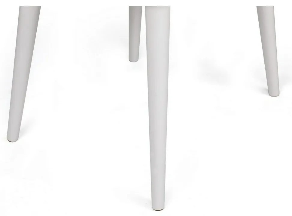Alfa Cream and White étkezőszék szett, 2 db
