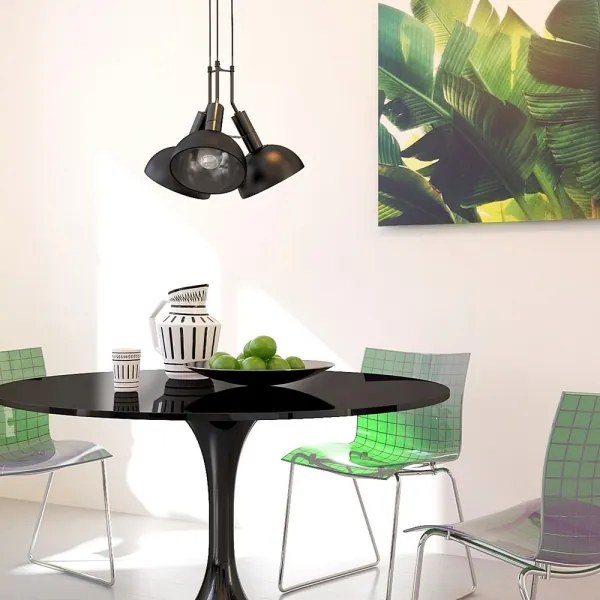 Csillár zsinóron BUFFI 3xE27/60W/230V