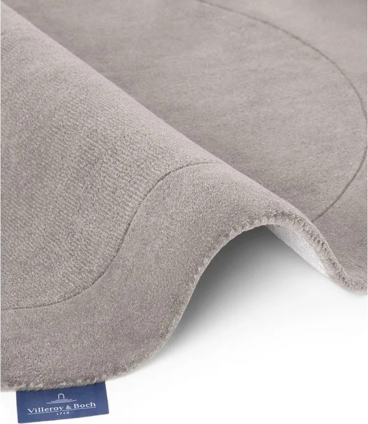 Szürke kézi szövésű gyapjúkeverék kerek szőnyeg ø 160 cm Kari Organic – Villeroy&amp;Boch