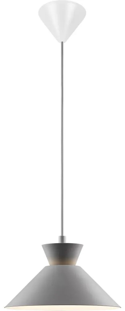 Nordlux - Csillár zsinóron DIAL 1xE27/40W/230V szürke