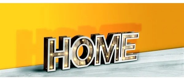 Globo 29975 - LED asztali lámpa HOME 28xLED/0,06W/3xAA nyárfa