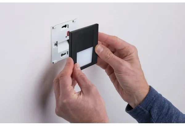 Paulmann 80001 - LED 1W lépcsővilágítás TSARO 230V Follow fekete