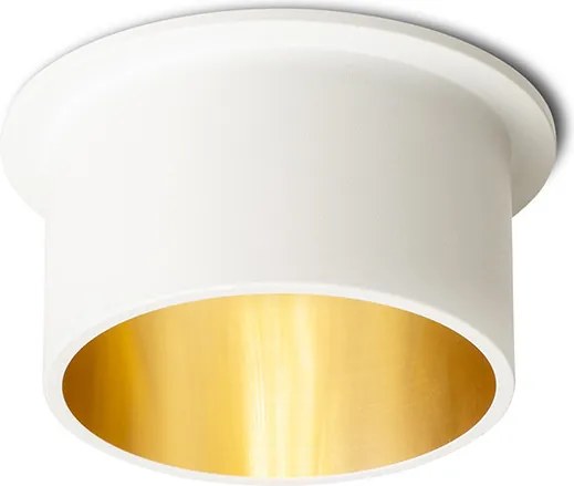 RENDL ORTA süllyesztett lámpa fehér/aranysárga 230V LED GU10 9W