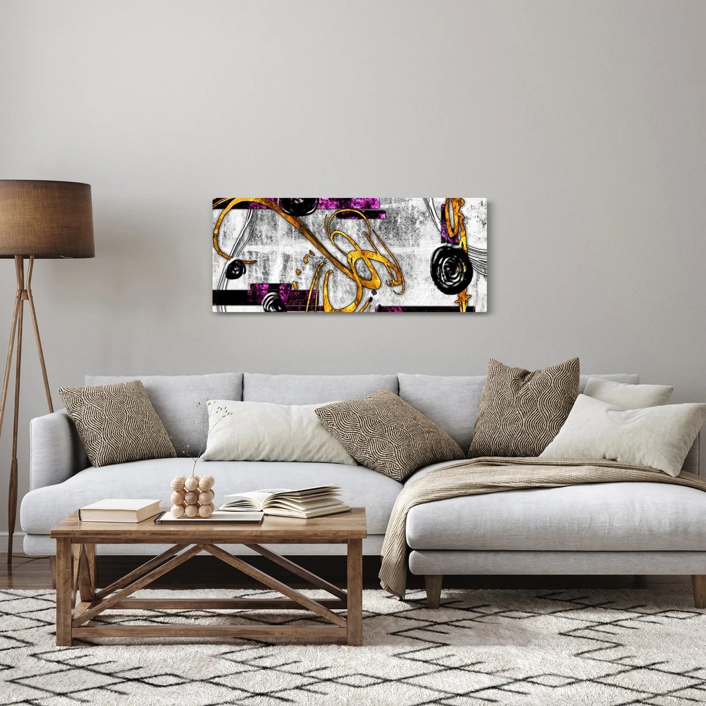 Az absztrakció képe (120x50 cm)