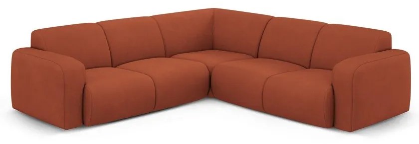 Narancssárga sarokkanapé (variálható-L alakú) Molino – Micadoni Home