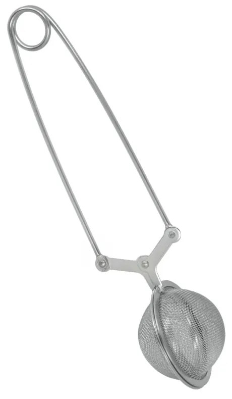 Ball rozsdamentes acél nyeles teatojás - Metaltex