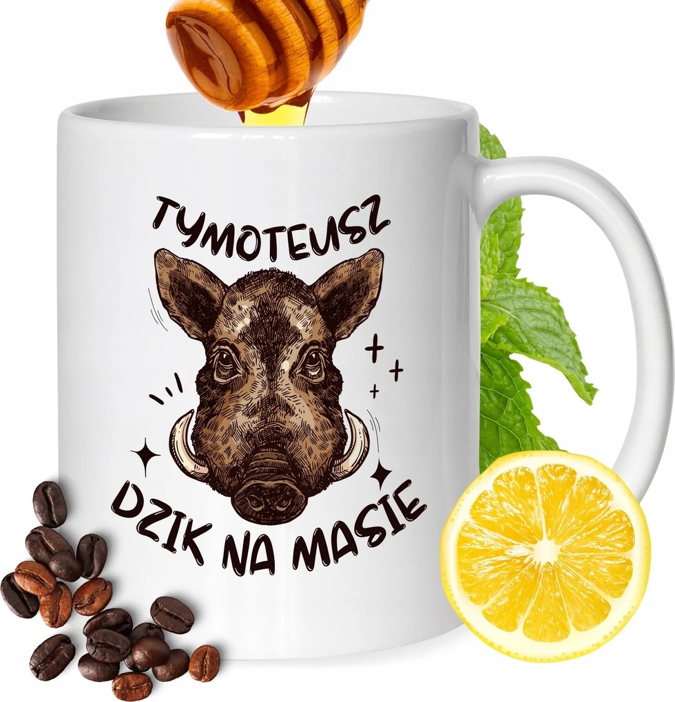 Timóteus Kolléga Bögre Férj Barátja Nyomtatott Ajándék Fehér 330ml