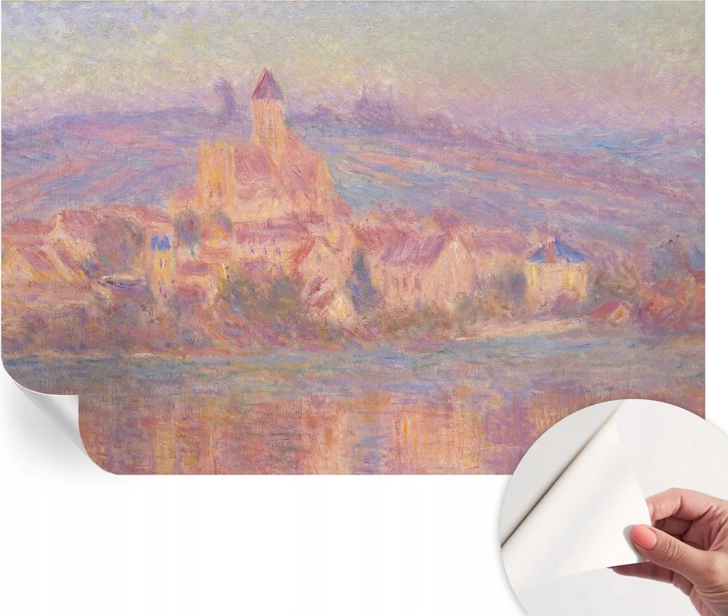 Design fali fotótapéta öntapadós Bájos város 104x70