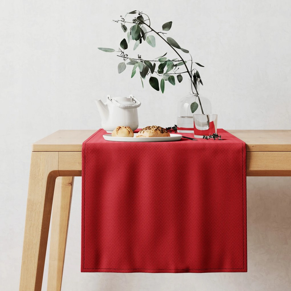 Foltálló asztali futó Filumi Bordó 40x120