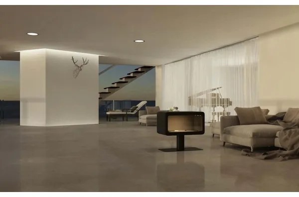 InFire - BIO kandalló 82,5x74,3 cm fekete