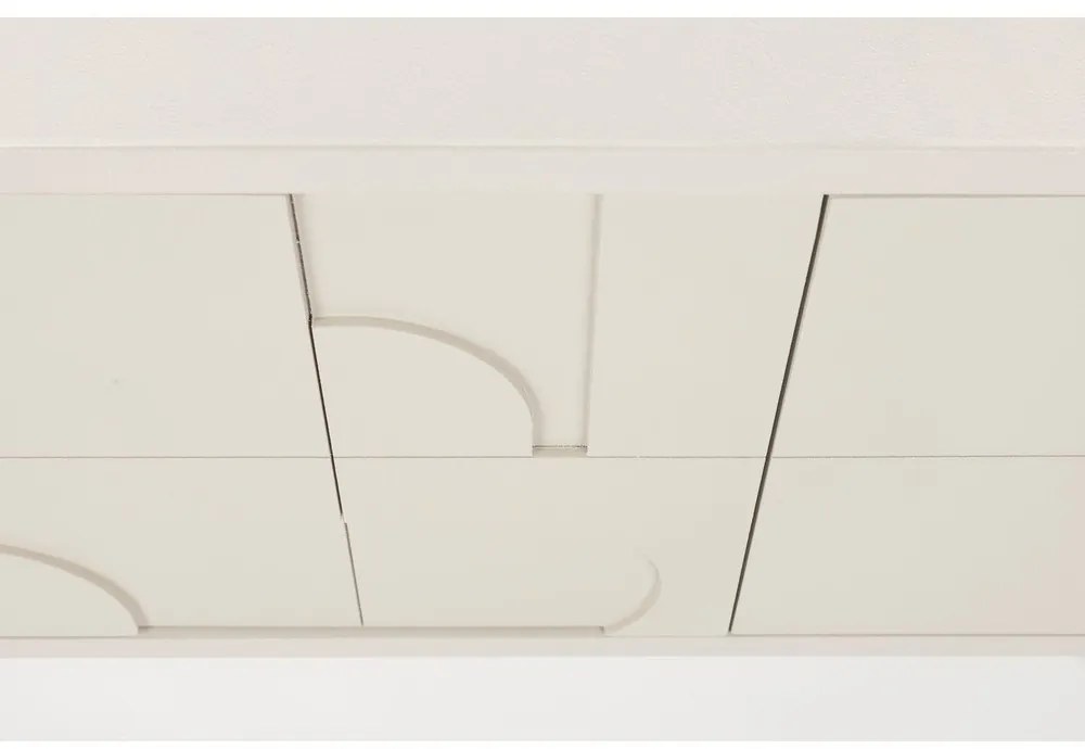 Világosszürke komód 55x120x40 cm Funk – White Label