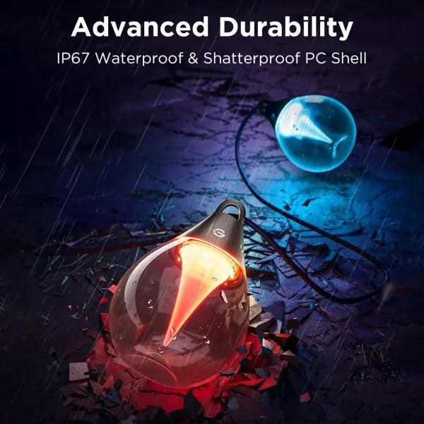 Govee-LED RGBICW Dimmelhető kültér dekoratív lánc LED/24W/230V IP67 2700-6500K Wi-Fi