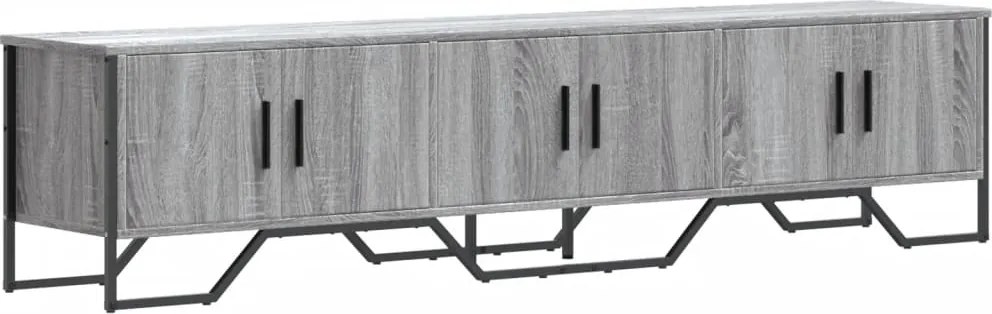 vidaXL szürke sonoma színű szerelt fa TV-szekrény 180 x 34 x 41 cm