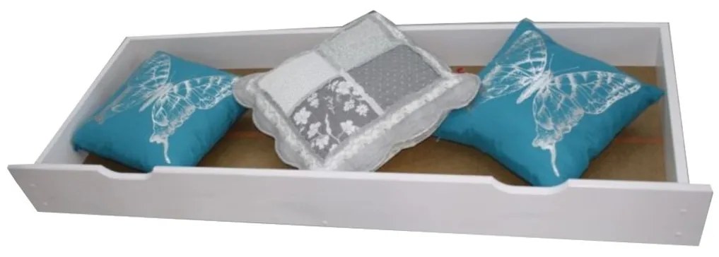 LAPIS ágy + matrac + ágyrács AJÁNDÉK, 80x200, fehér