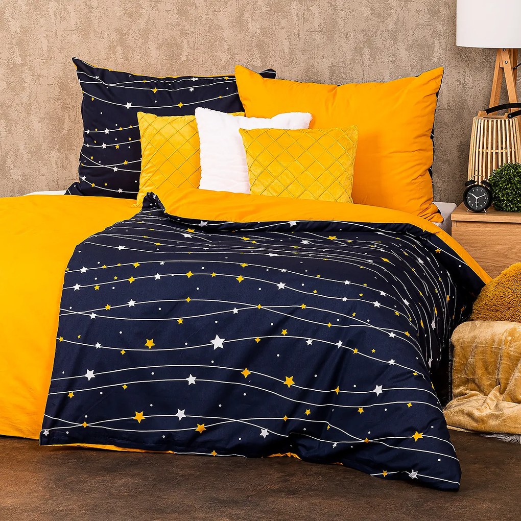4Home Night sky pamut ágyneműhuzat140 x 200 cm, 70 x 90 cm, 140 x 200 cm, 70 x 90 cm
