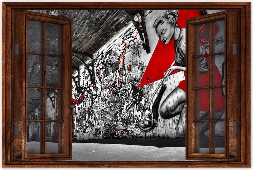 Poszterek 120x80 Graffiti falfestmények