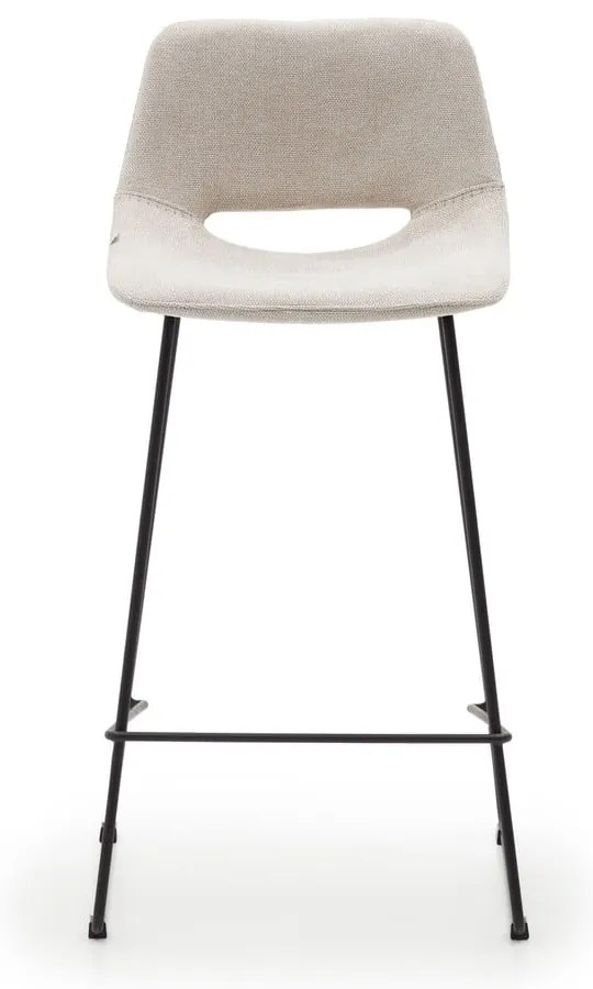 Bézs bárszék (ülésmagasság 65 cm) Zahara – Kave Home