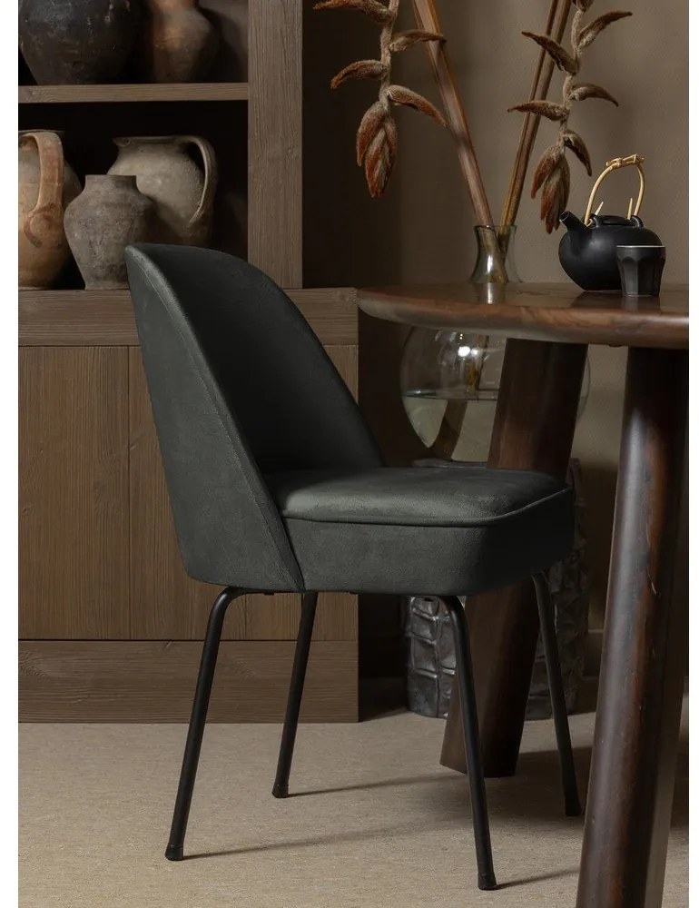 Sötétzöld bársony étkezőszék szett 2 db-os Vogue – WOOOD