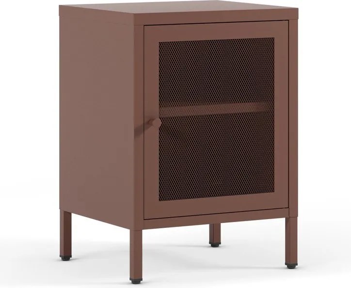 Borvörös éjjeliszekrény Fayna – Marckeric