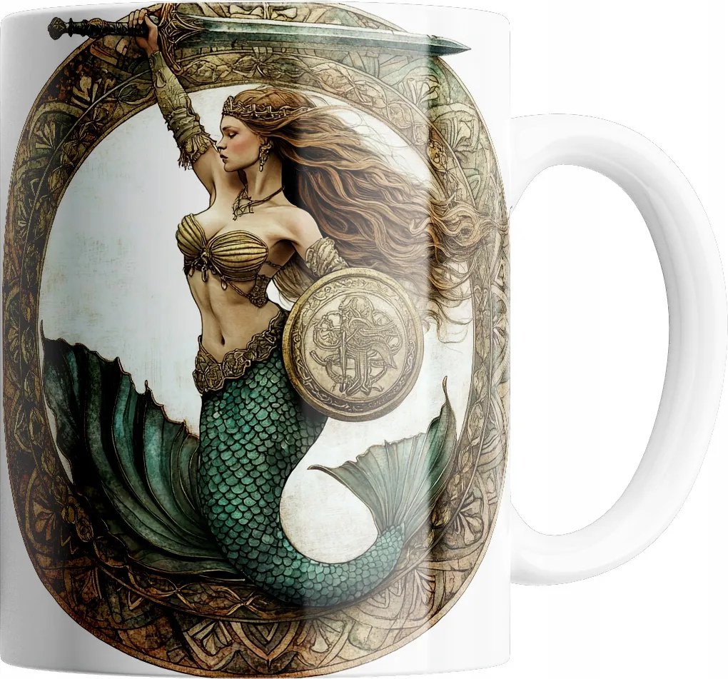 Bögre Varsói Sellő Bögre Kiváló Minőség Ajándék Szöveg