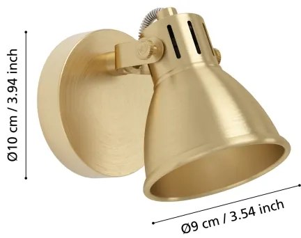 Eglo 900169 - LED Fali spotlámpa SERAS 1xGU10/3W/230V