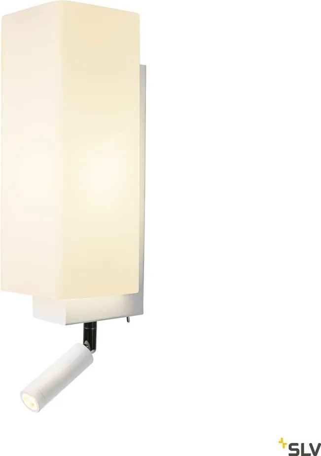 SLV QUADRASS 1003429 Fali lámpa 1x2W/E27 3000K 200LM IP20