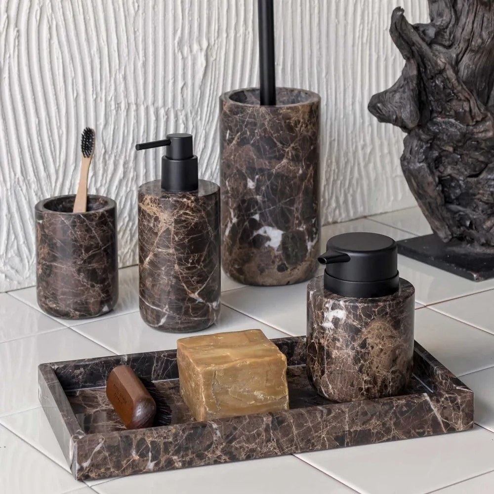 Barna márvány szappanadagoló 200 ml Marble – Mette Ditmer Denmark