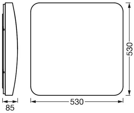 Ledvance - LED Dimmelhető mennyezeti lámpa SMART+ CLEAM LED/42W/230V Wi-Fi