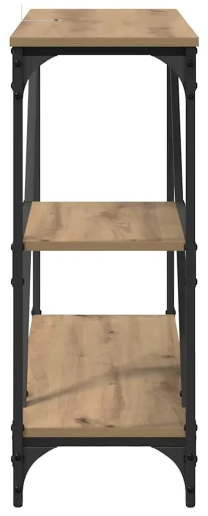 Konzolasztal Artisan tölgy 88,5 x 30 x 75 cm Faanyag