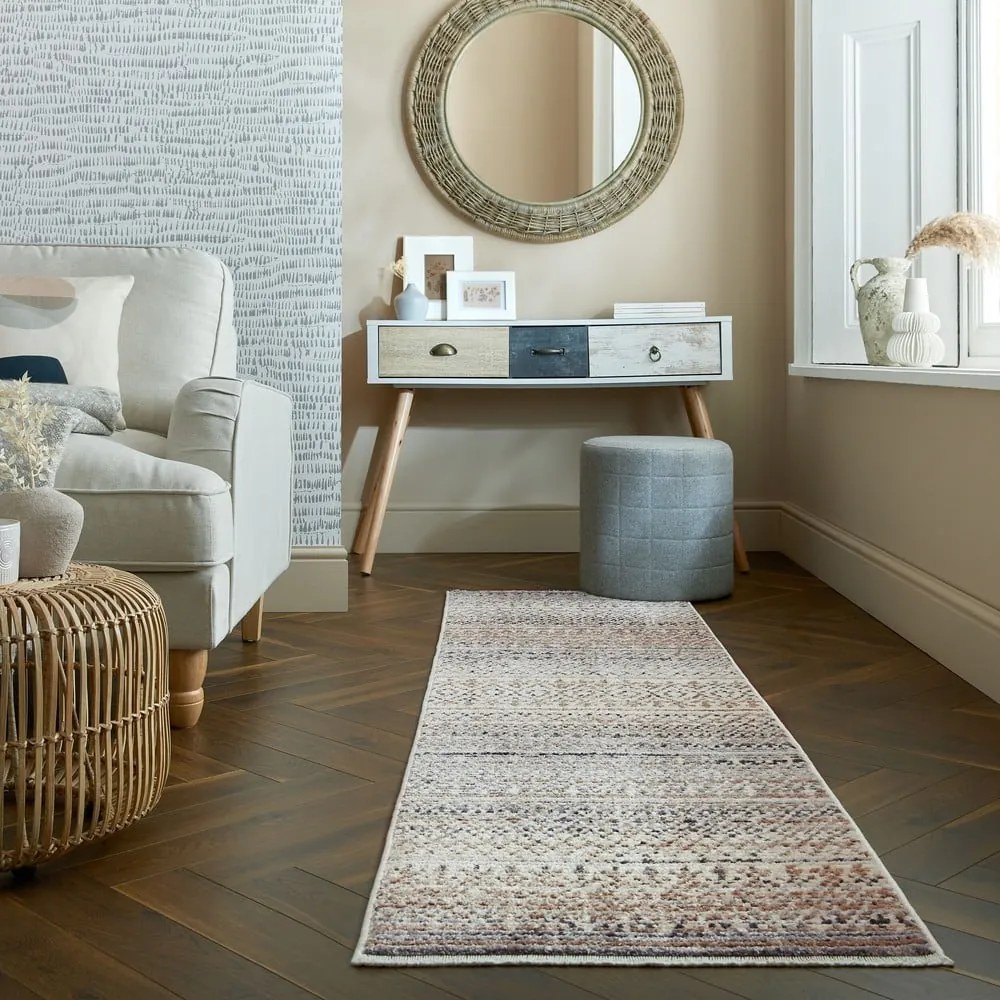 Bézs futószőnyeg 60x230 cm Camino – Flair Rugs
