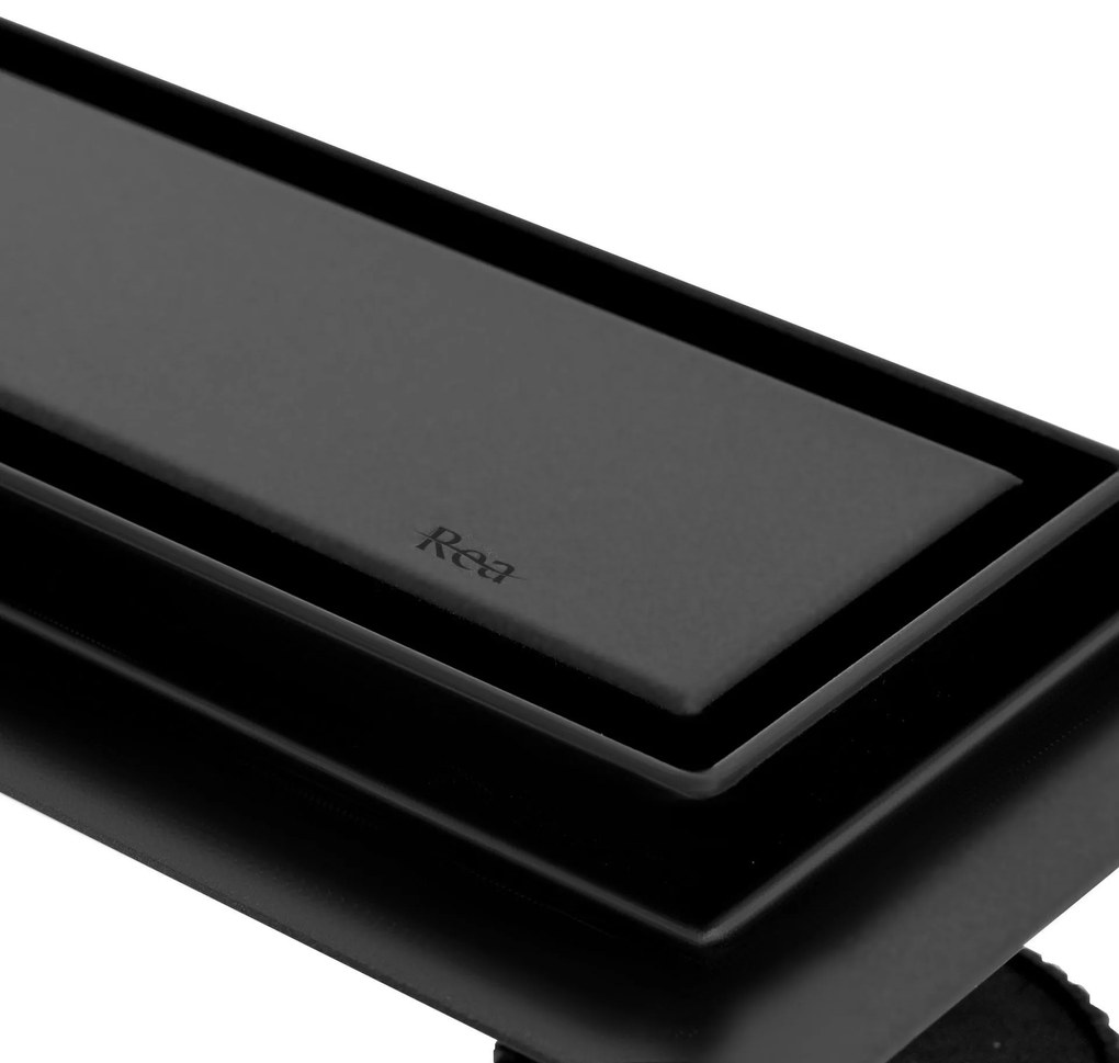 Lineáris lefolyó REA PURE NEO PRO black matt 50