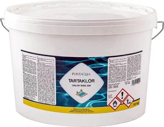 Tartaklór lassan oldódó 200 g-os klórtabletta 10 kg