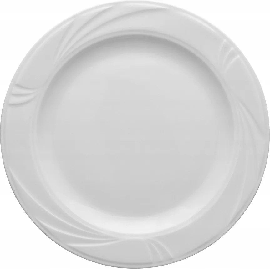 Lubiana Arcadia Desszert Tányér Csempe 1 db Porcelán 19 cm Fehér