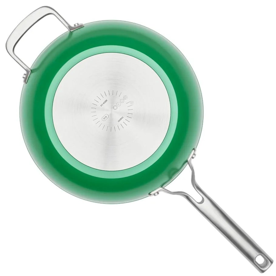 Wok serpenyő fedővel-kerámia felülettel ø 28 cm Meda 3.0 – FABINI