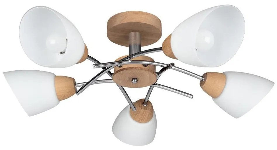 Spot-Light 8141574 - VILETTA 5xE27/40W/230V mennyezeti lámpa