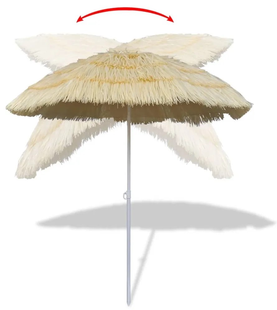 Dönthető napernyő Hawaii stílusban