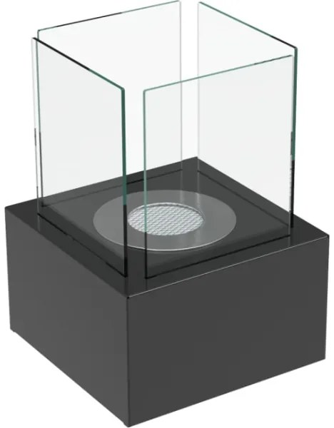 BIO kandalló TANGO2 35,3x25 cm, 1 kW, fekete, TANGO2/CZARNY/TUV