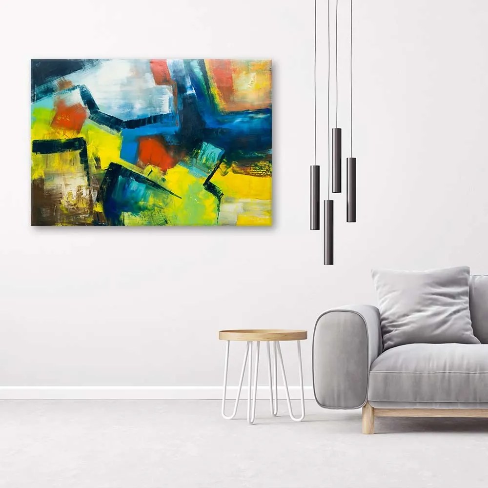 Gario Vászonkép Többszínu absztrakció Méret: 120 x 80 cm