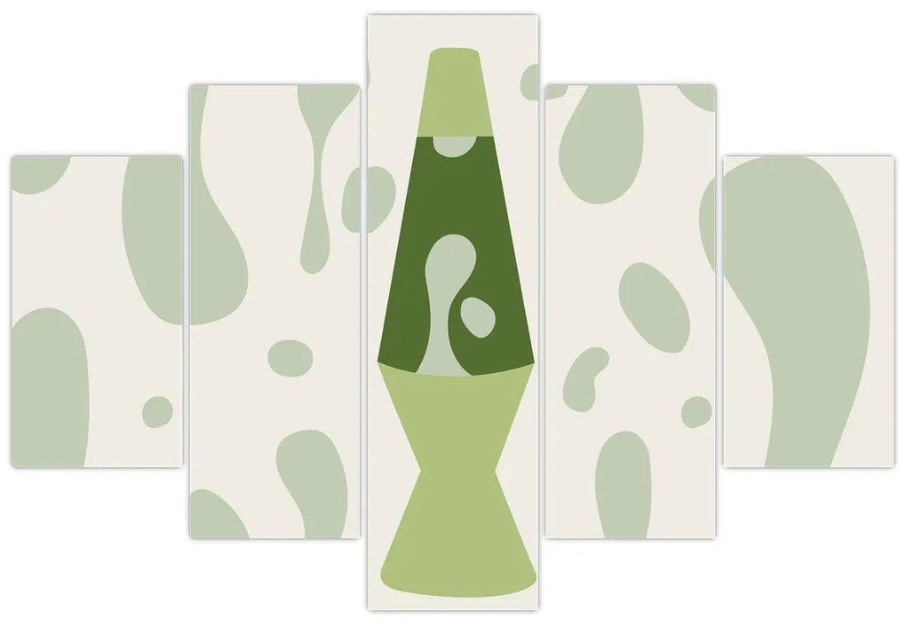 Kép - Hippik, lávalámpa (150x105 cm)