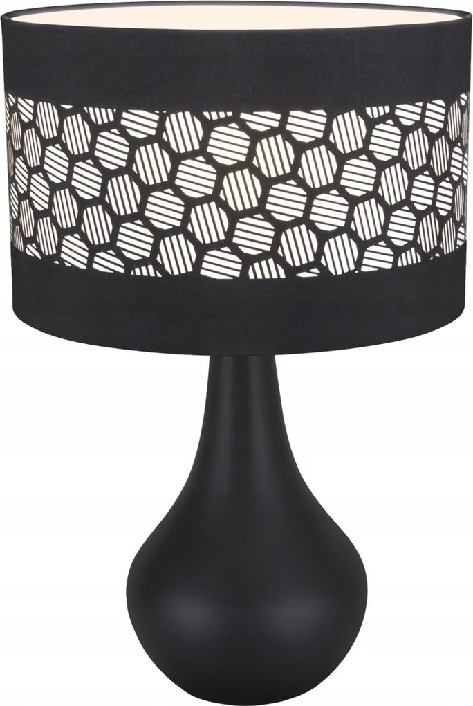 Wanda asztali éjjeli lámpa E14 fekete