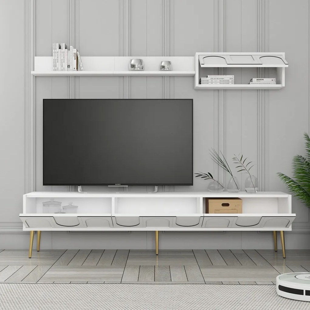 Lyon 2 - White, Gold