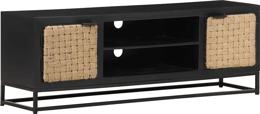 vidaXL tömör mangófa TV-szekrény 120 x 30 x 40 cm