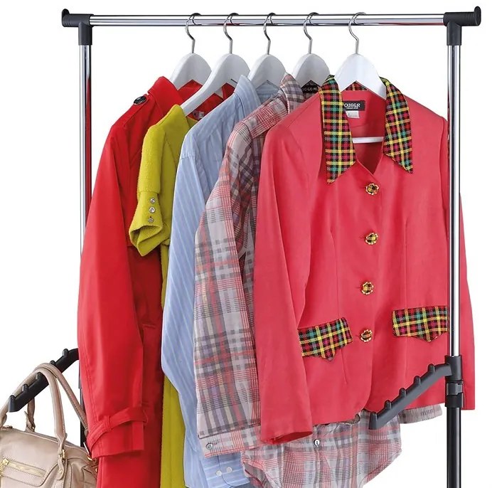 Ruhatartó Állvány Fekete Színben Abd-1212