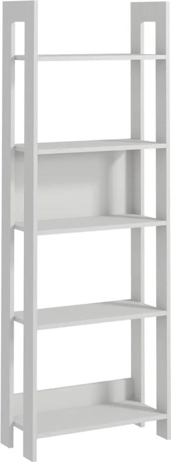 Country könyvespolc, fehér, 64 cm