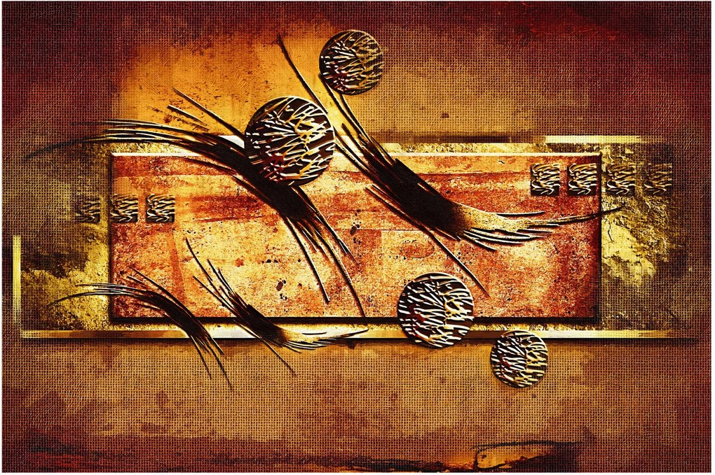 Az absztrakció képe (90x60 cm)