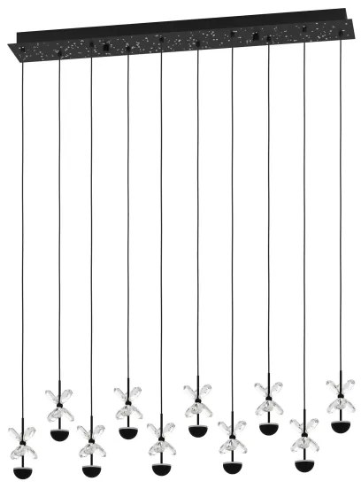 Eglo 390278 - LED Dimmelhető csillár zsinóron PIANOPOLI LED/23W/230V 3000K